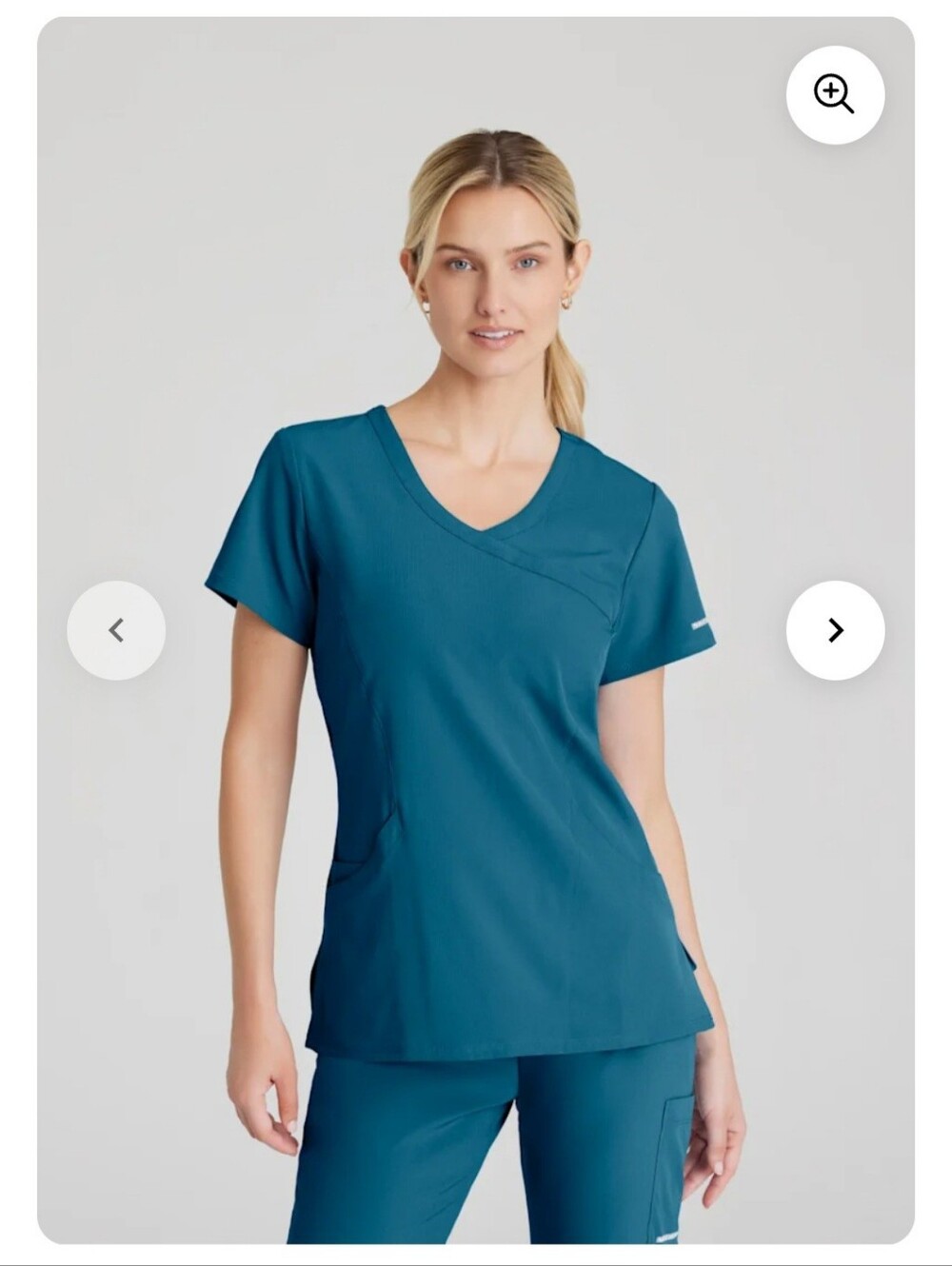 Skechers Bahama/Caribbean Blue Top & Bottom Scrubs